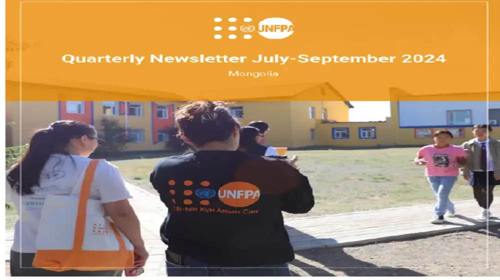 UNFPA Mongolia newsletter: July-September 2024