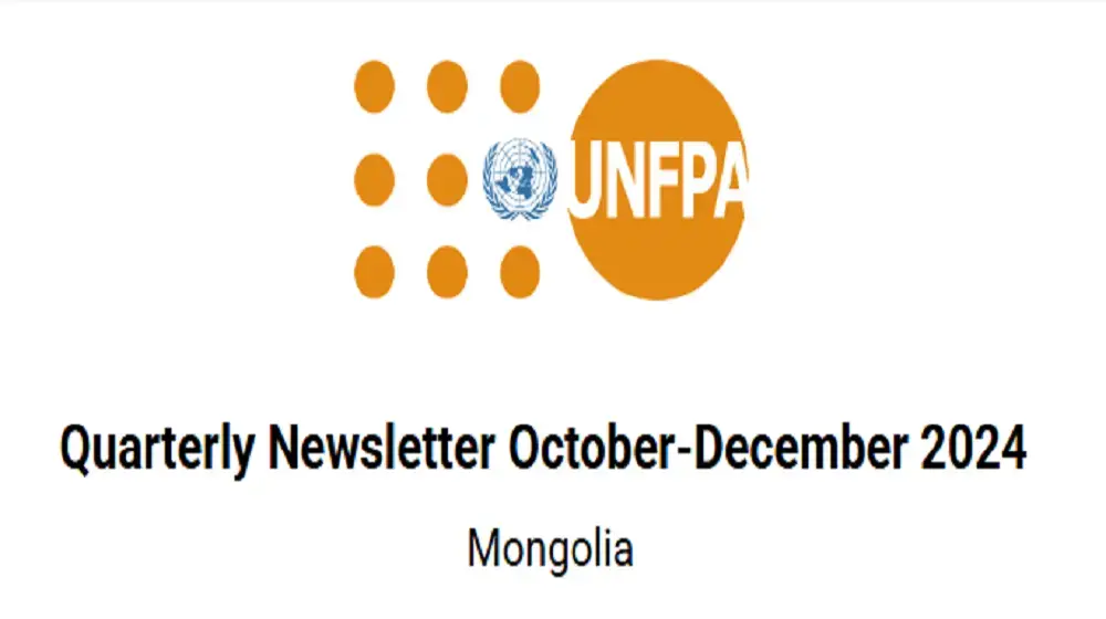 UNFPA Mongolia newsletter: October-December 2024