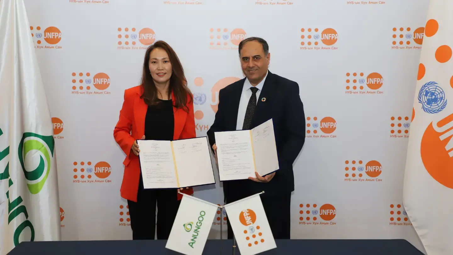 UNFPA and Anungoo LLC Launch Menstrual Health Initiative to Empower Adolescent Girls in Mongolia