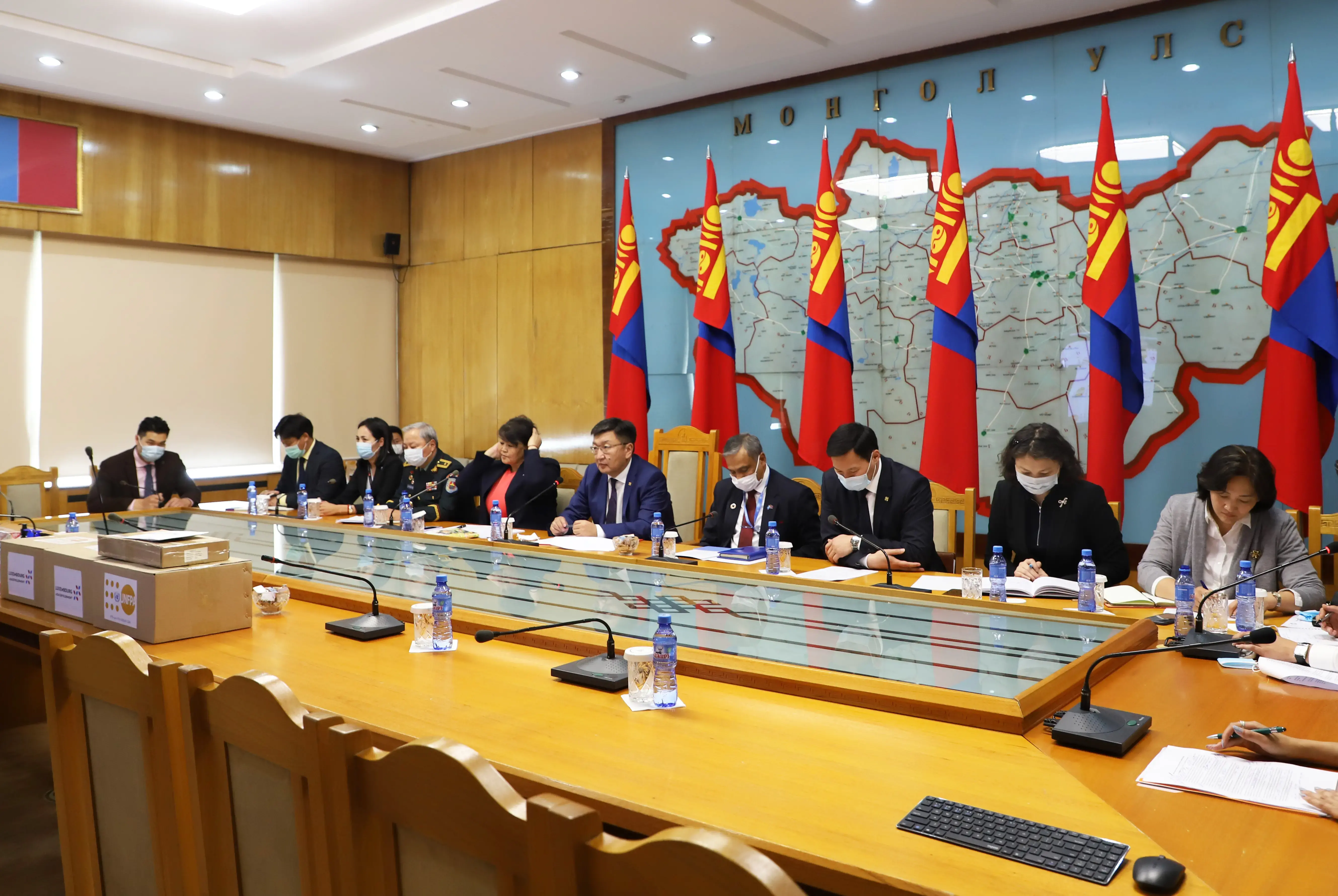 The Luxembourg Cooperation and United Nations Population Fund join to promote health and dignity of Mongolian people amid the COVID-19 pandemic in Mongolia