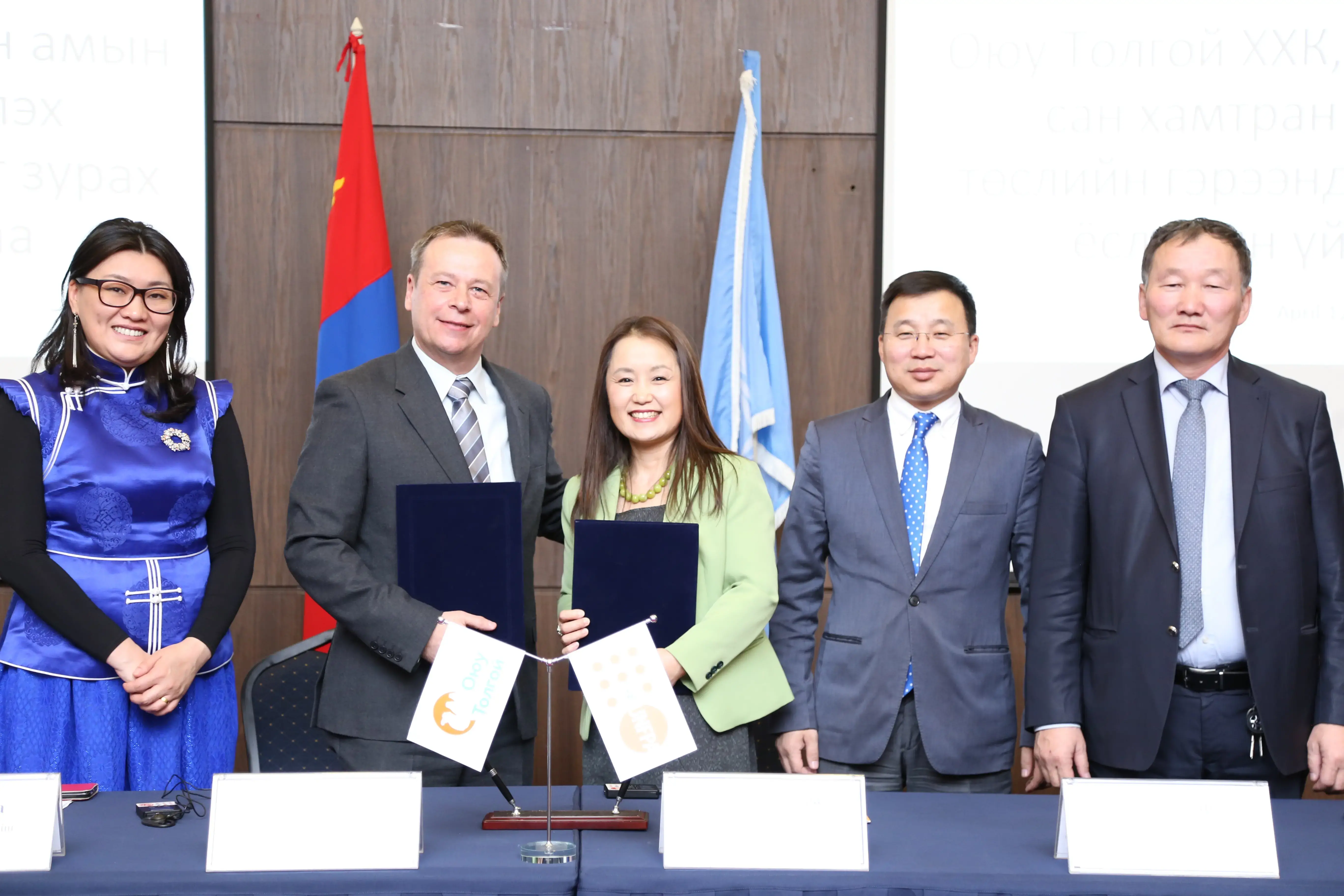 Oyu Tolgoi – UN Population Fund renew partnerships on youth development and to launch social survey in Umnugobi