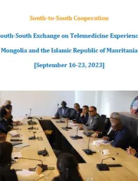 South-South Cooperation on Telemedicine Experience Mongolia and the Islamic Republic of Mauritania