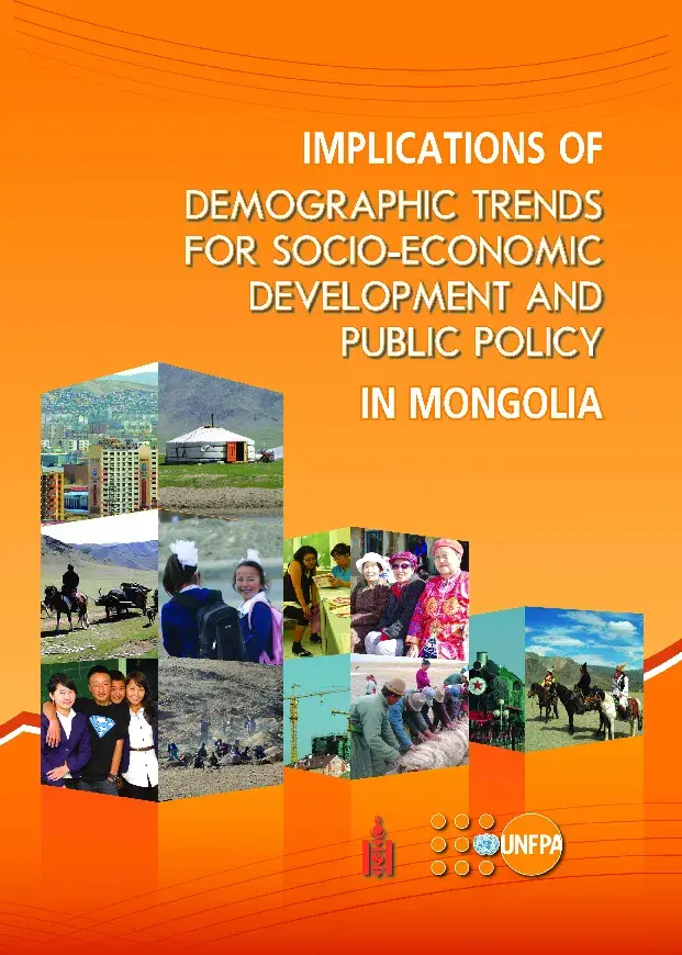 The Implications of Demographic Trends for Socioeconomic Development and Public Policy in Mongolia