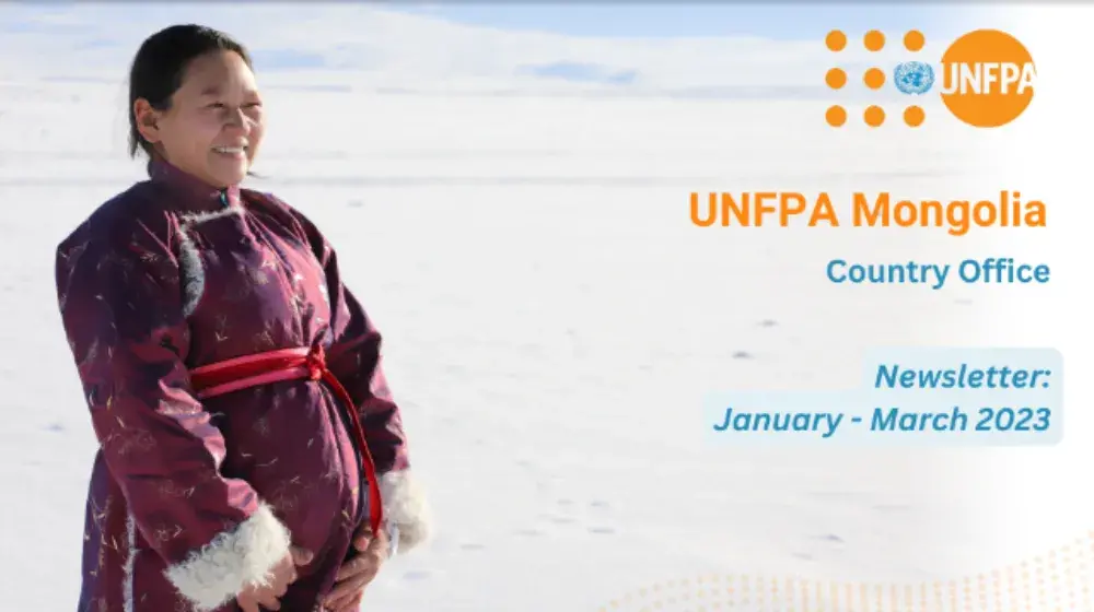 UNFPA Mongolia newsletter - Jan-Mar 2024